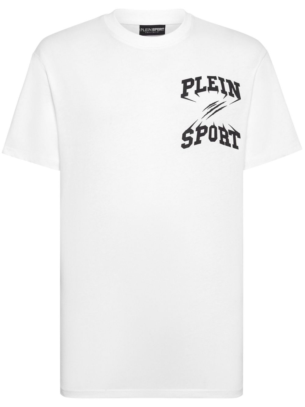 Plein Sport logo-print crew-neck T-shirt - Bianco