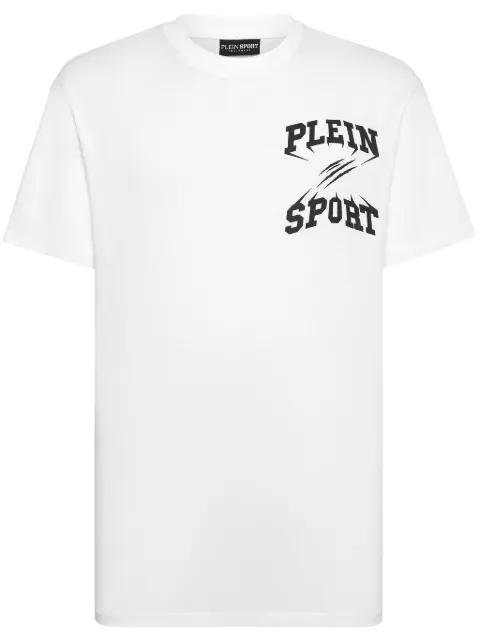 Plein Sport logo-print crew-neck T-shirt 