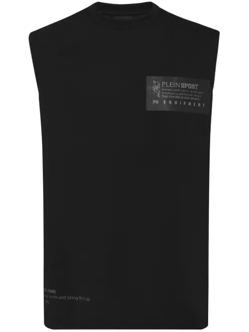 T-shirt à design sans manches - Plein Sport - Modalova