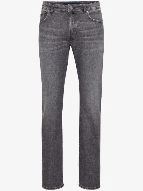 Billionaire logo-appliqué straight-leg jeans