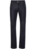 Billionaire logo-appliqué regular-fit jeans - Blue