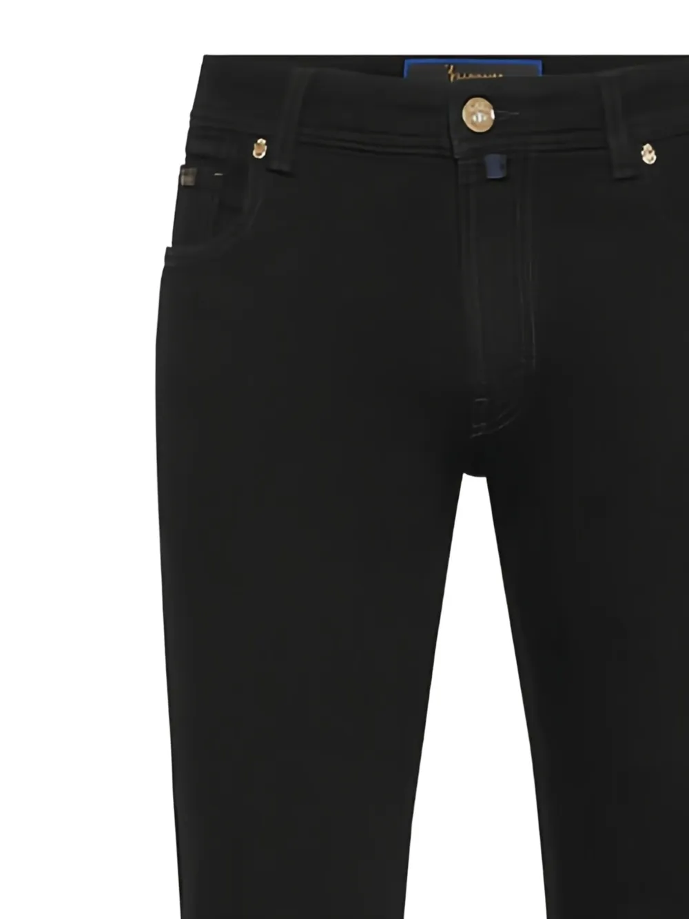 Billionaire button-closure jeans - Zwart