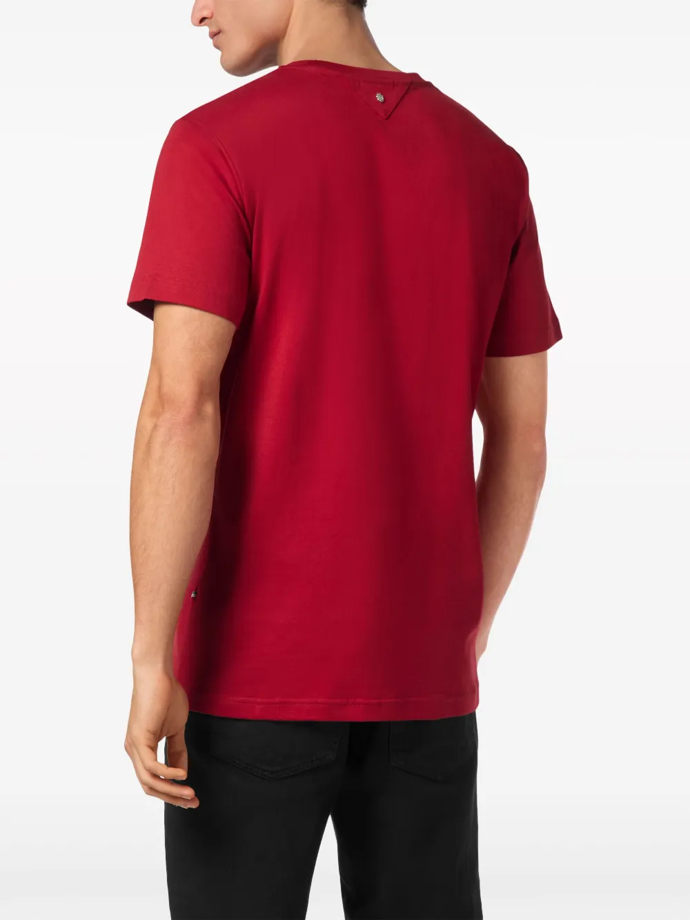 Billionaire T-shirt met logoprint Rood