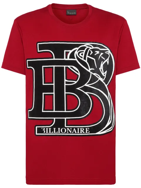 Billionaire logo-appliqué cotton t-shirt