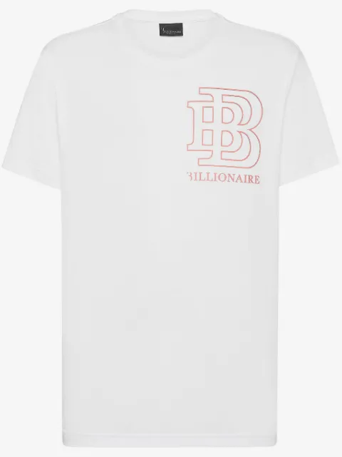 Billionaire logo-print cotton t-shirt