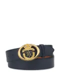 Billionaire leather belt - Blue
