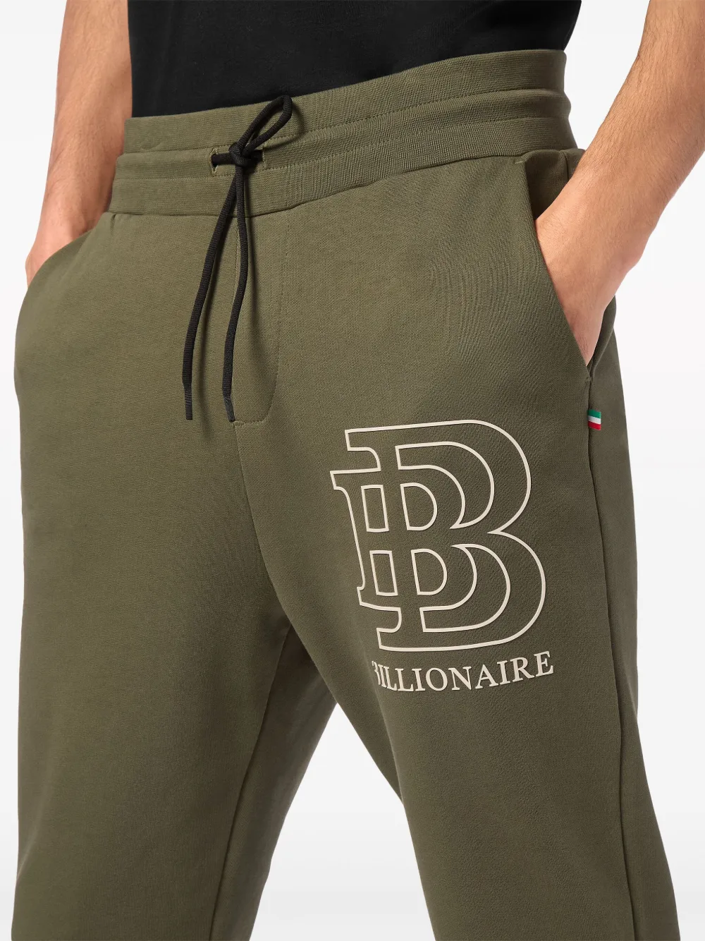 Billionaire Joggingbroek met logoprint Groen