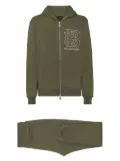 Billionaire logo-printed jogging set - Green