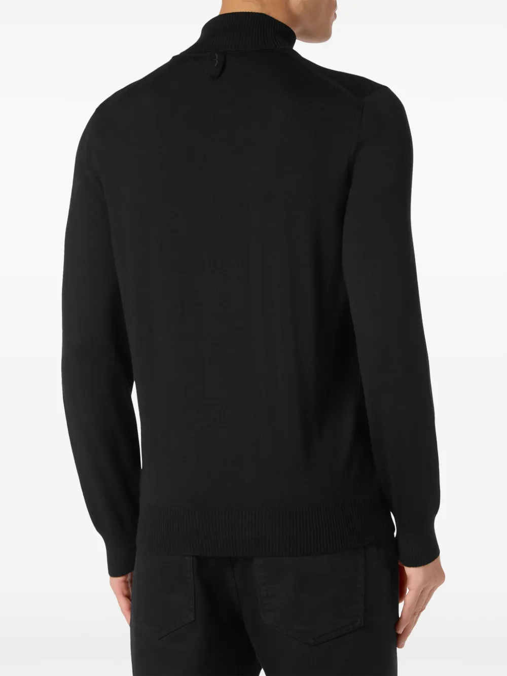Billionaire Coltrui met geborduurd monogram Zwart