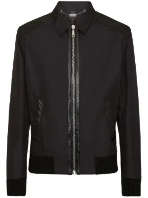 Brioni レザージャケット | ブラウン | FARFETCH JP