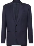 Billionaire pinstripe-pattern wool blazer - Blue