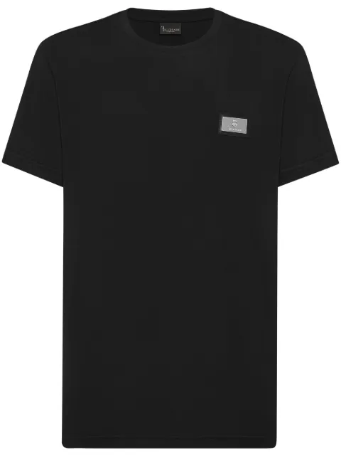 Billionaire logo plaque cotton T-shirt