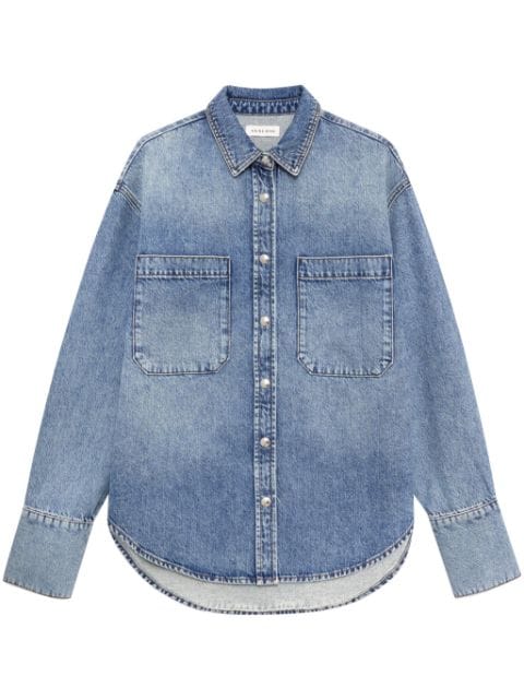 ANINE BING Dante denim shirt