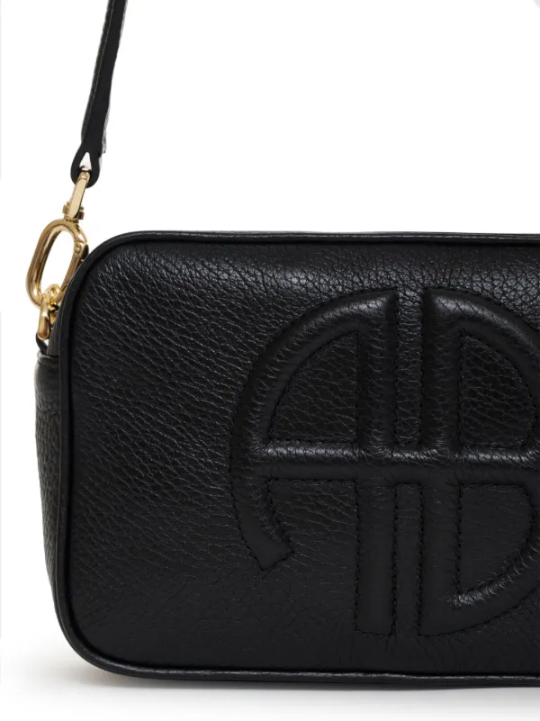 ANINE BING A0110985BEL1BLUE 関税送料込 ANINE BING Lili Shoulder Bag | Black | FARFETCH