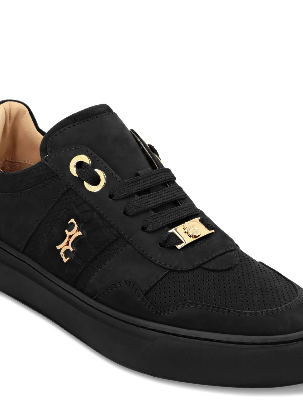 Billionaire Sneakers met mesh vlakken Zwart