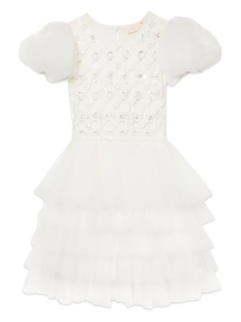 Tutu Du Monde vestido Floral Lattice