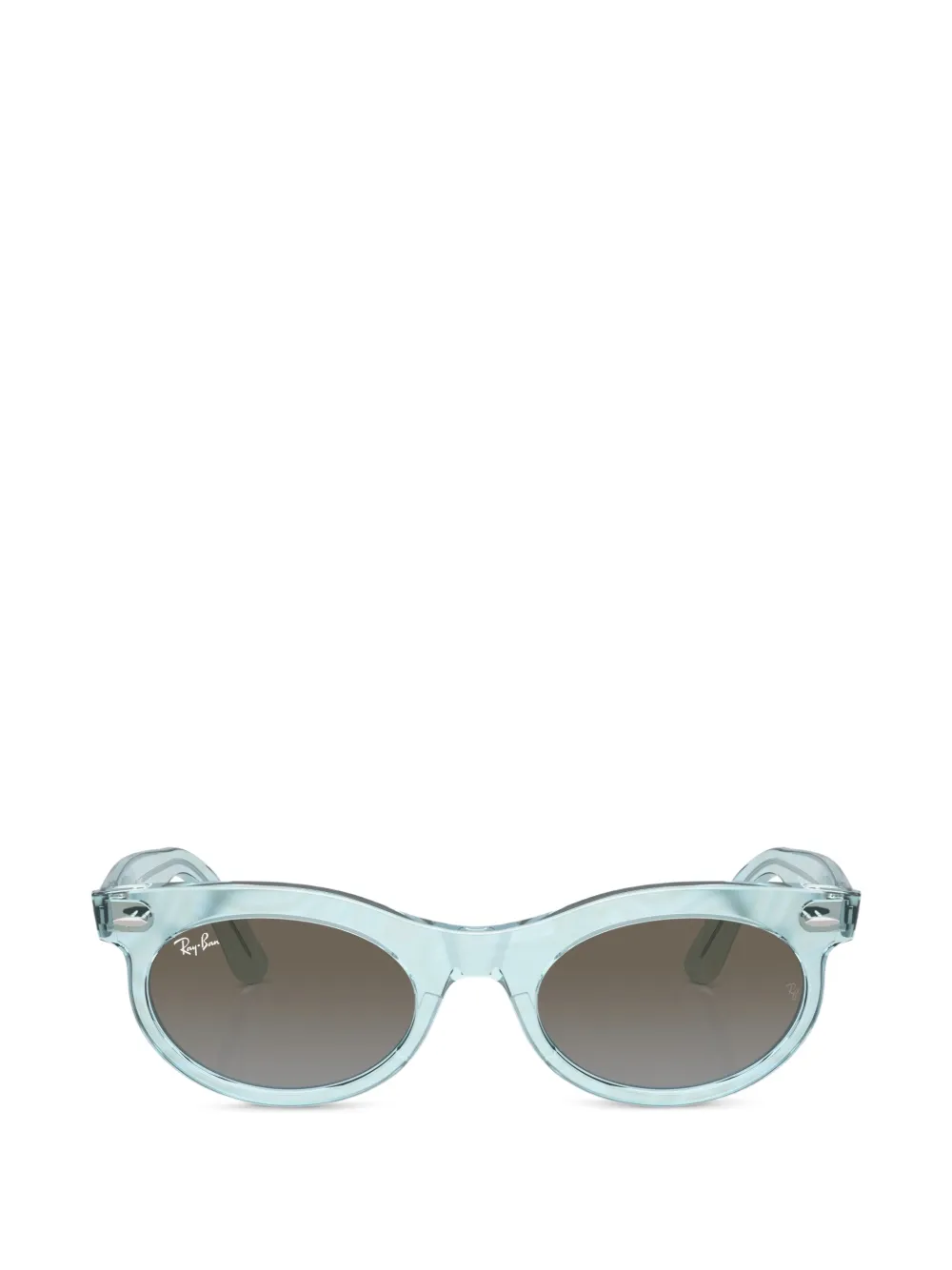 Ray-Ban Wayfarer Oval Change zonnebril met ovalen montuur Blauw
