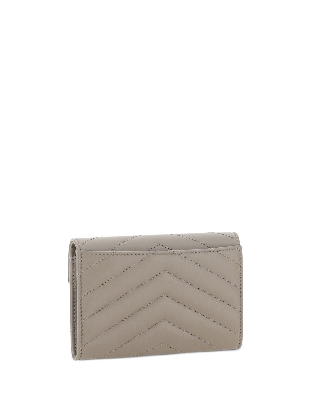 saintlaurent Saint Laurent Portemonnee - Beige