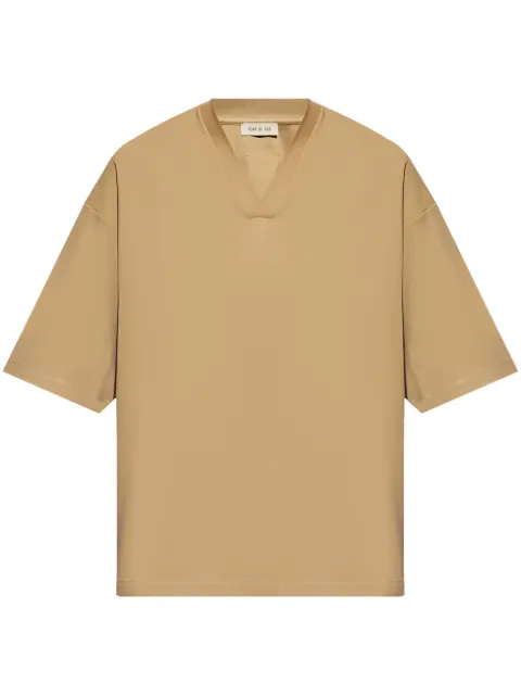 Fear Of God V-neck drop-shoulder T-shirt