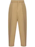 Fear Of God logo-patch wool trousers - Neutrals