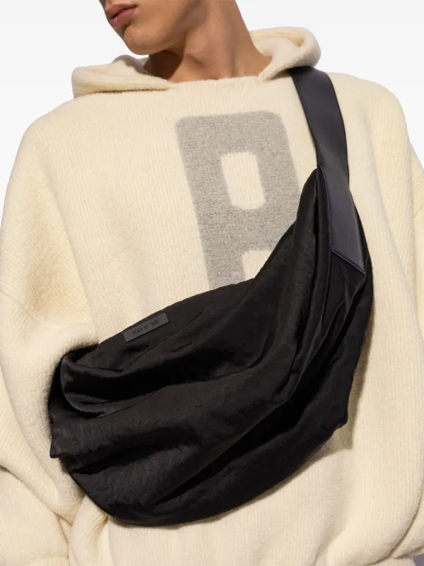 Fear Of God ロゴアップリケ ショルダーバッグ | ブラック