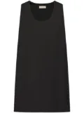 Fear Of God U-neck silk tank top - Black