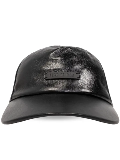 Fear Of God leather baseball cap
