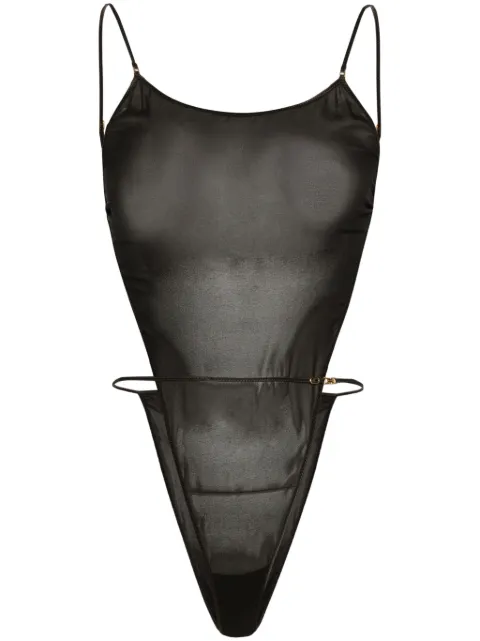 Saint Laurent silk bodysuit