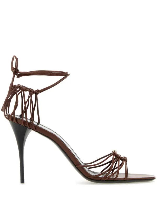 Saint laurent leather sandals sale