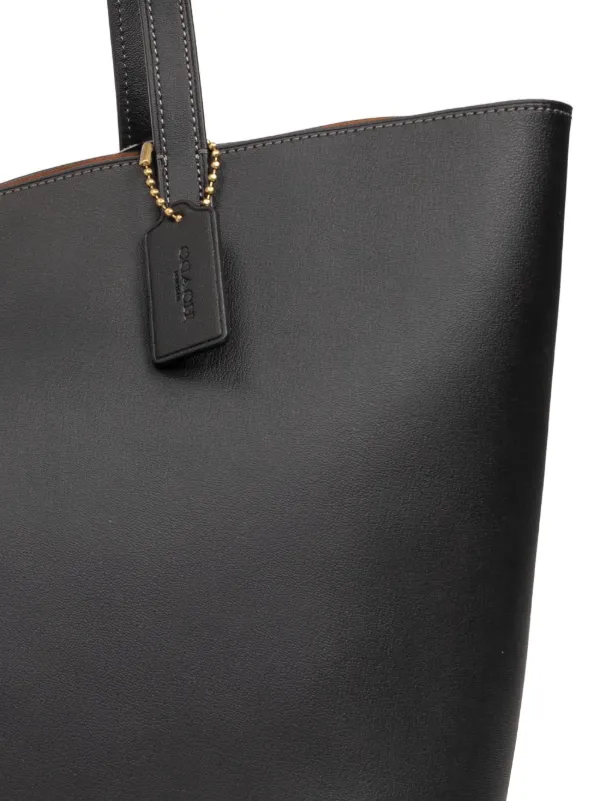 Black coach purse with red lining online