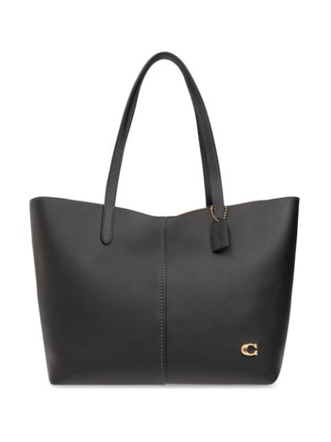 Coach North 32 leather tote bag