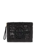 Tory Burch Ella crochet clutch bag - Black