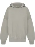 Fear Of God drop-shoulder woll hoodie - Grey
