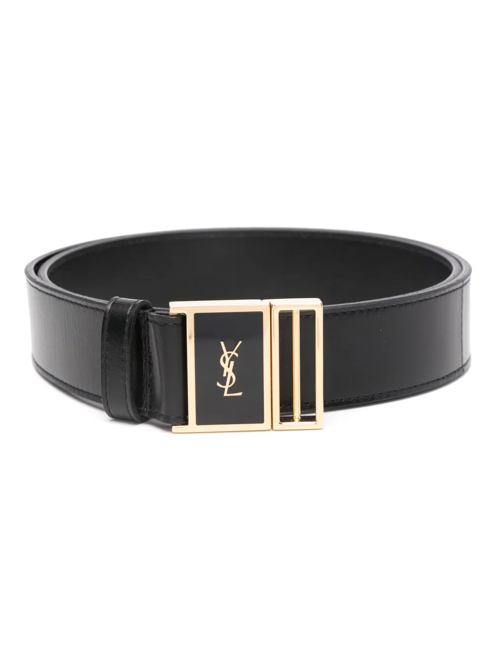 Saint Laurent Cassandre riem Zwart