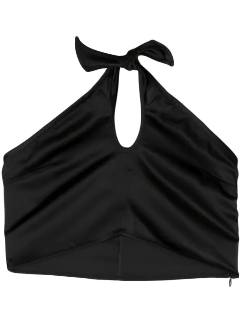 REMAIN knot satin bandeau top