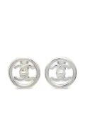 CHANEL Pre-Owned 1997 CC turn-lock clip-on earrings - Silver