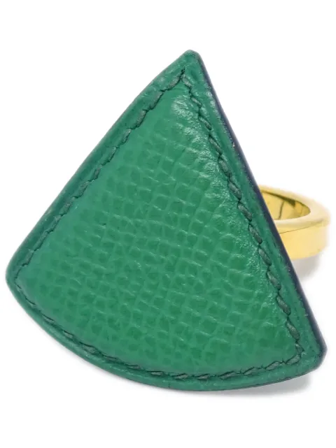Hermès Pre-Owned 1990-2000s triangle scarf ring