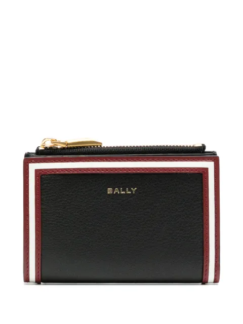 Bally bi-fold leather wallet