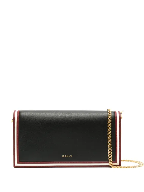 Bally Code Wallet On Chain in Leather