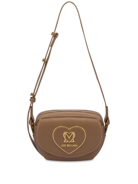 Love Moschino logo-plaque cross body bag Women