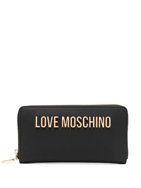 Love Moschino 레터링 로고 지갑