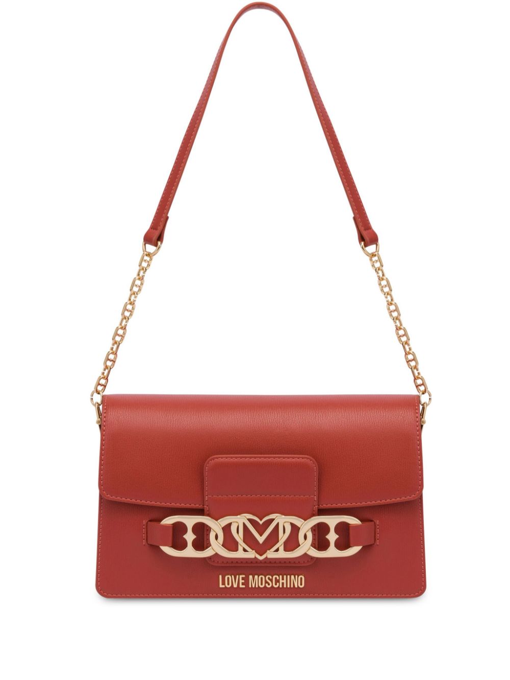 heart-chain shoulder bag