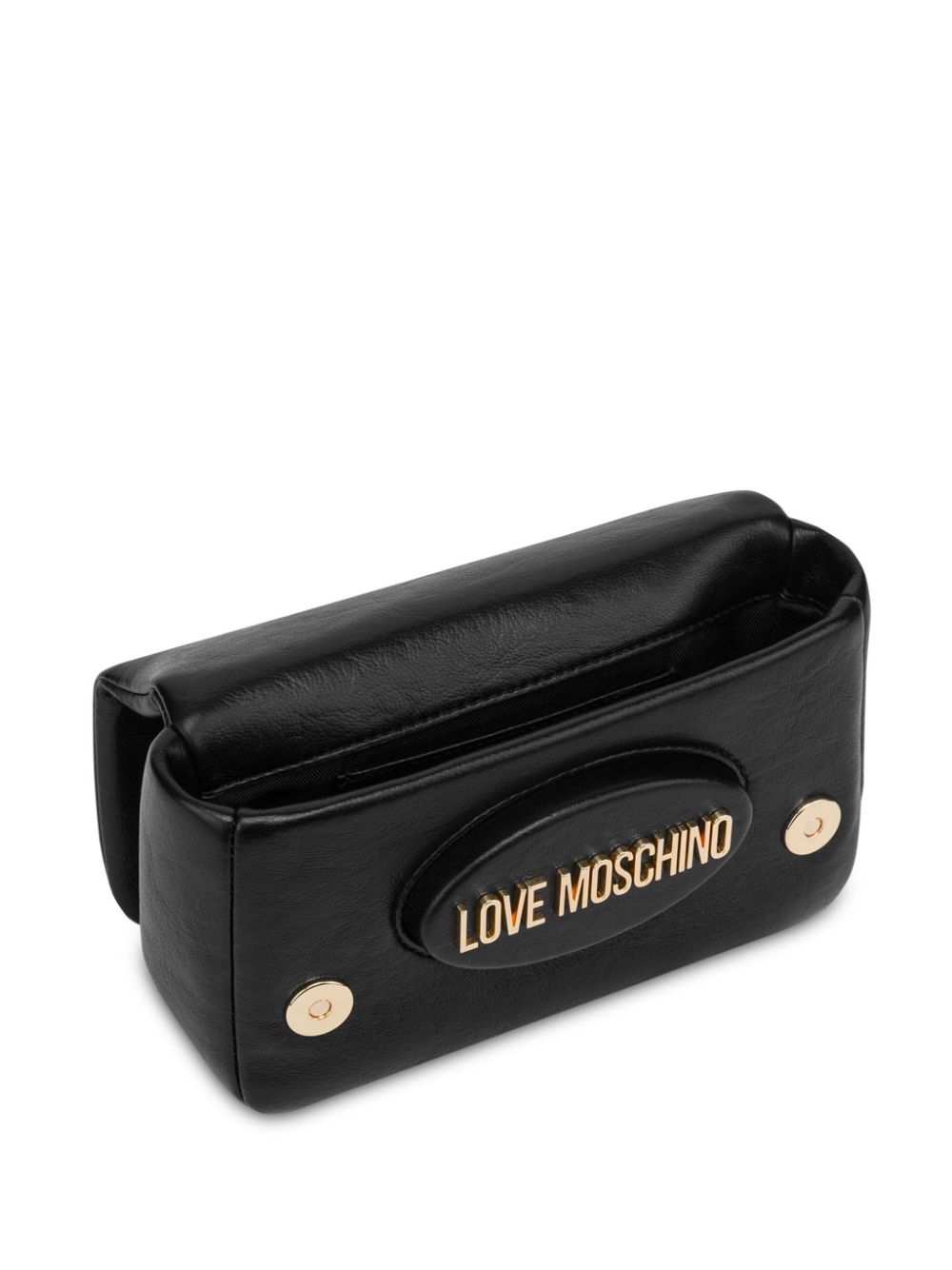 Love Moschino scarf faux-leather crossbody bag Women