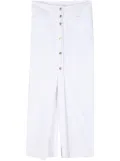 Litkovskaya Elise denim maxi skirt - White