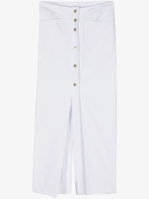 LITKOVSKA Elise denim maxi skirt