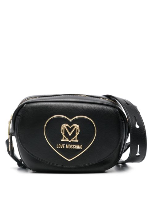 Love Moschino logo-plaque cross body bag Women