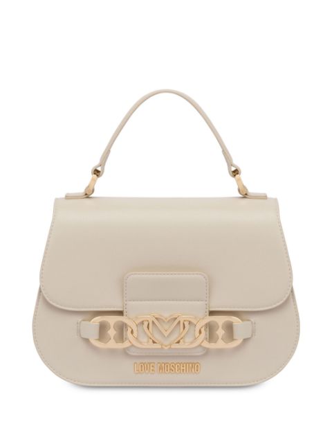 Love Moschino heart-chain crossbody bag Women