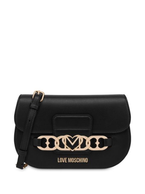 Love Moschino heart-chain crossbody bag Women