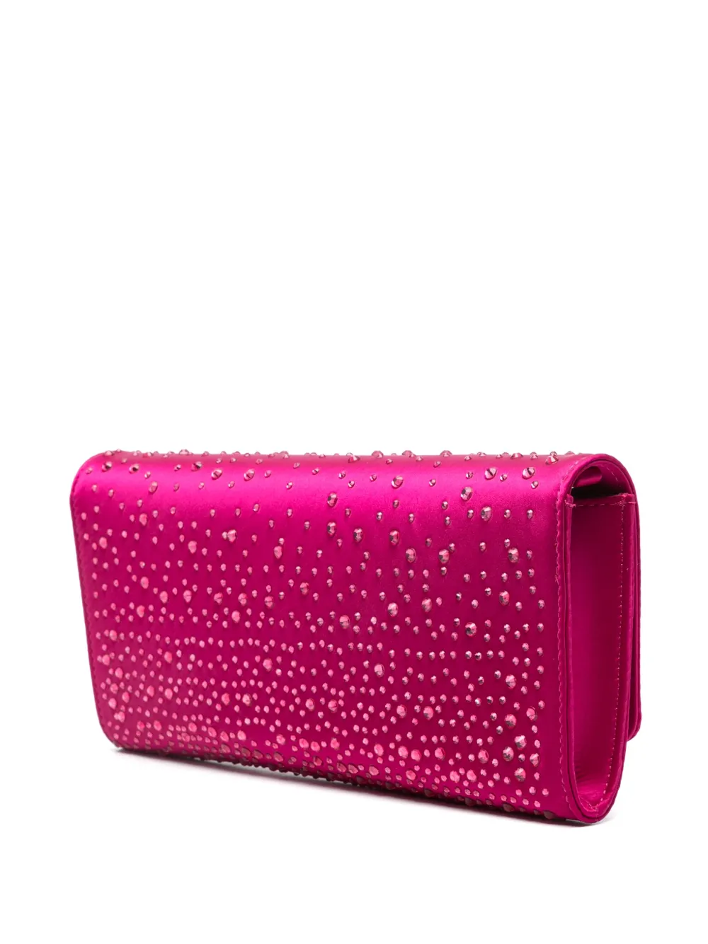 Affordable Love Moschino logo-lettering clutch bag Women
