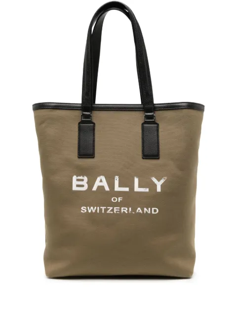 Bally logo-printed tote bag